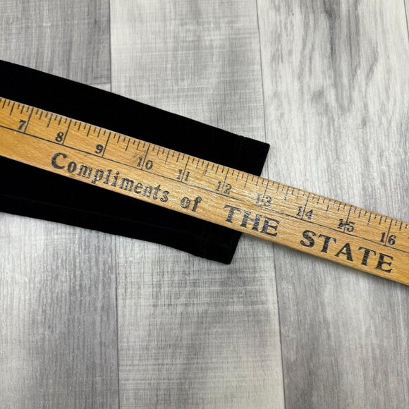 ✅Toddler Size 4 Matilda Jane Ginger Black Velvet Hooded Dress Lined Button STAIN - Picture 8 of 10